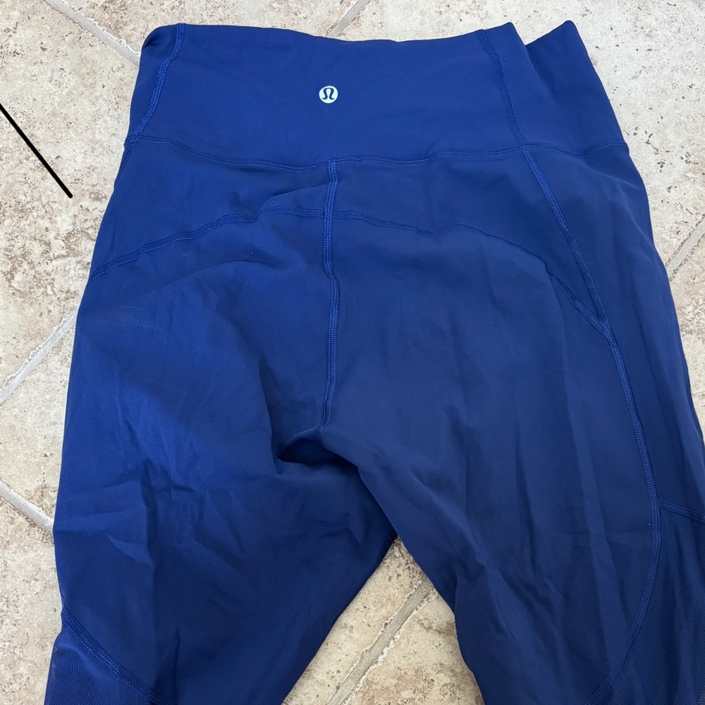 Lululemon Athletica Blue Leggings for Active Comfort